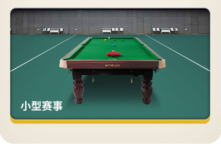 星牌英式10尺台球桌XW107-10S