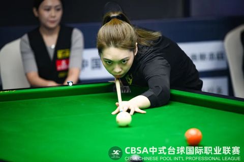 “女杨帆”回归赛场：复出因为放不下台球 忘掉以前从头开始