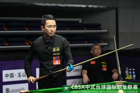 蒙古球员甘图加·甘苏克：我爱中式台球 会一直训练争取突破