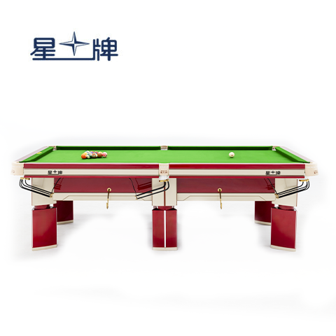 星牌中式台球桌赤甲型号