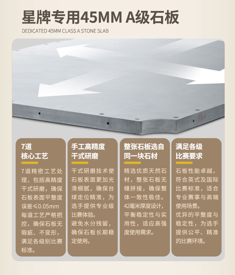 星牌英式台球桌星铠YF5型号