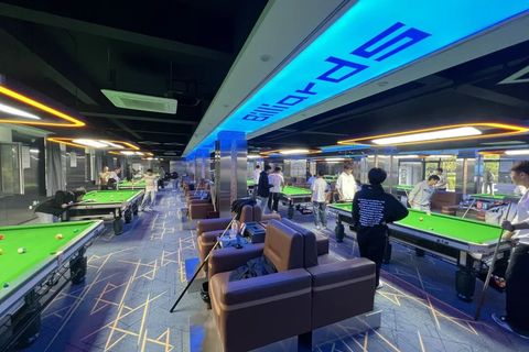沈阳科技学院星牌俱乐部开业 台球爱好者一定别错过！